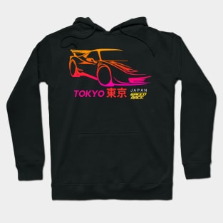 Nissan Skyline R33 Tokyo Night Hoodie